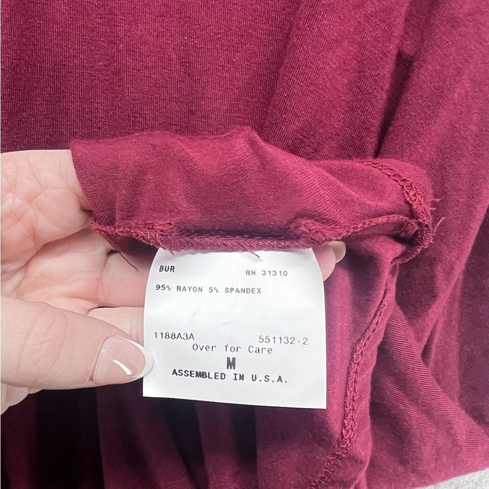 A. Byer Sleeveless Wine Midi Dress - Picture 4 of 8